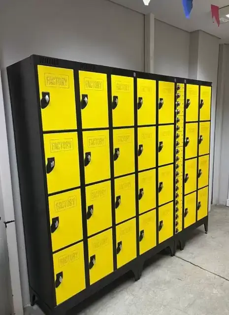 Estrutura da academia — Vestiário
