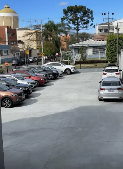 Estrutura da academia — Estacionamento