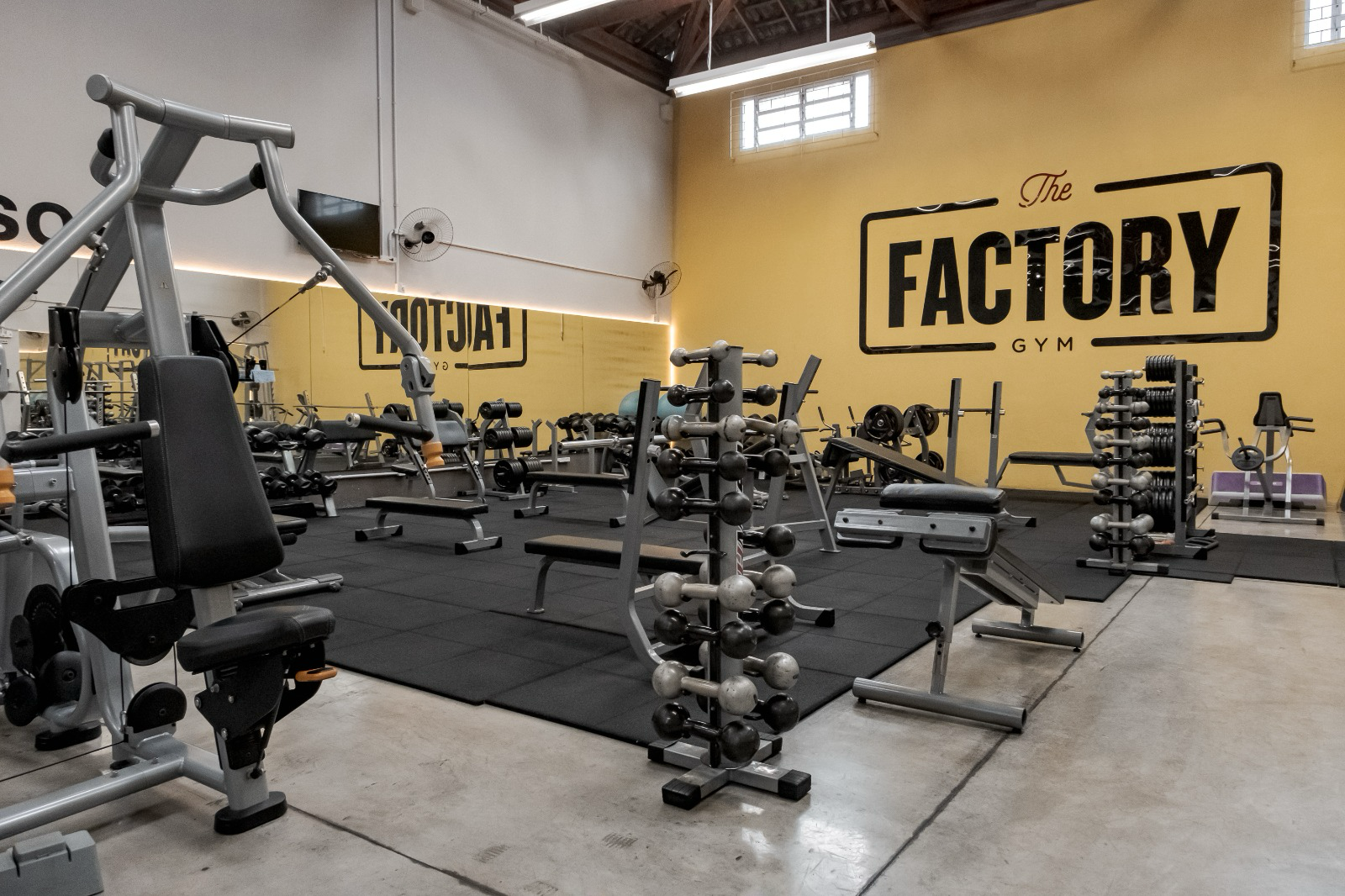 Estrutura da The Factory Gym
